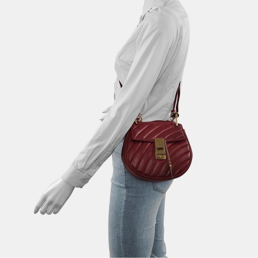 Chloe Drew Bijou Crossbody
Bag Quilted